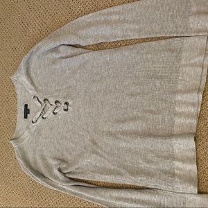 American Eagle grey sweater